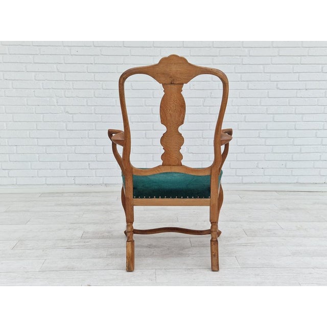 Set of Danish Oak Armchairs, 1960s For Sale - Image 9 of 18