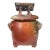 Vintage Mark Heimann Studio Pottery Covered Jar With Sculptural Handles For Sale