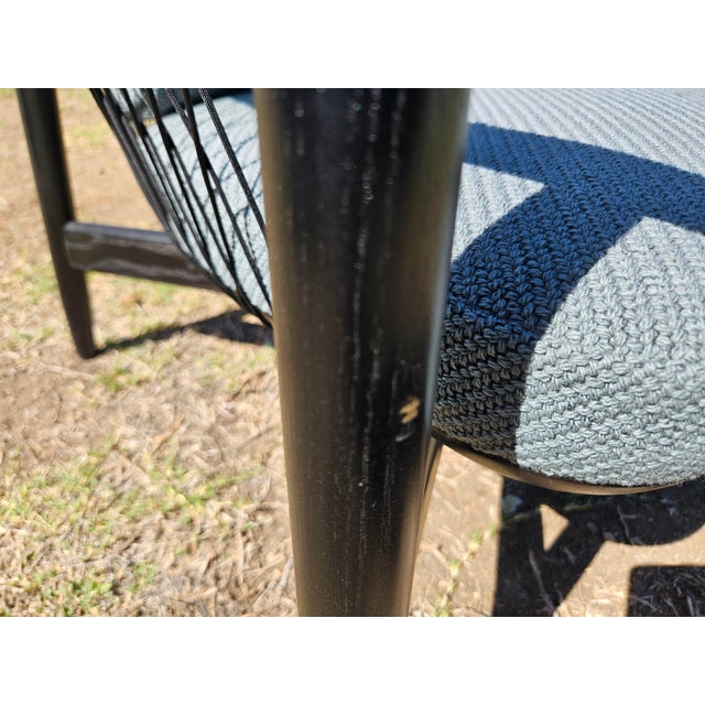 Black A Pair of Herman Miller / Geiger Crosshatch Lounge Chair by Eoos For Sale - Image 8 of 16