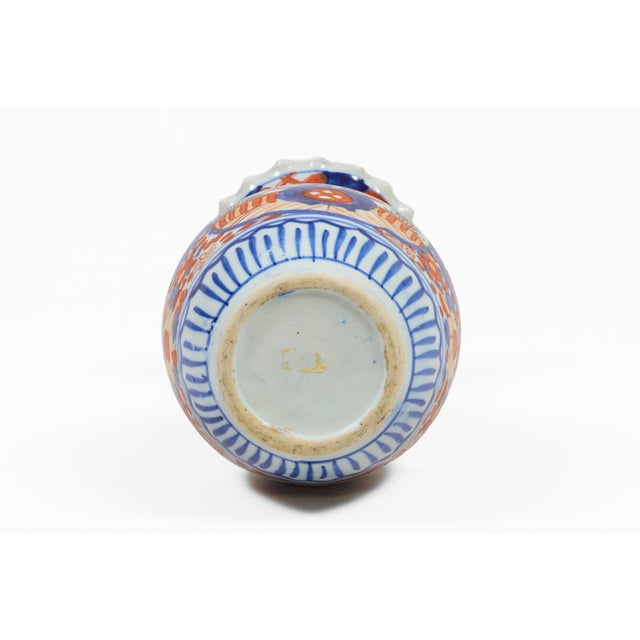 Antique Imari Baluster Shaped Vase For Sale - Image 9 of 9