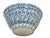 Best Large 13 Inch Antique American Blue Spongeware Decorated Stoneware Kitchen Mixing Bowl in Excellent Condition For Sale - Image 9 of 18