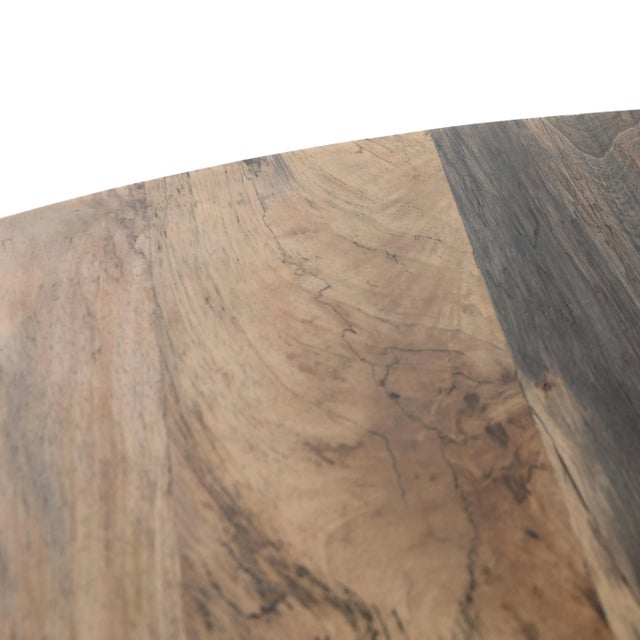 Four Hands Hudson Round Dining Table, Primavera For Sale - Image 10 of 11