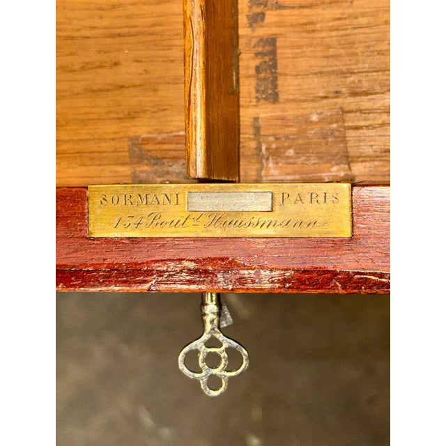 19th C. French Signed Paul Sormani Desk For Sale In Dallas - Image 6 of 9