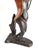 Candlestick Pair - Large Antique Hand Painted Bronze Frogs For Sale - Image 9 of 18