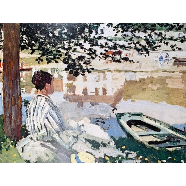 Very Rare Continuous Tone (No Dots) Lithographic Poster done for patrons of the Art Institute of Chicago. On thicker...