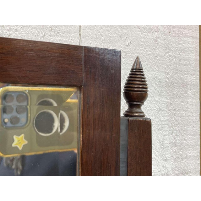 Brown English Mahogany Dressing Table, Early 20th Century For Sale - Image 8 of 16