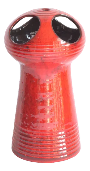 Space Age Belgian Vase in Ceramic by Emiel Laskaris, 1960s
