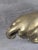 Bronze Dachshund Dog Sculpture with Polished Gold Finish For Sale - Image 10 of 14