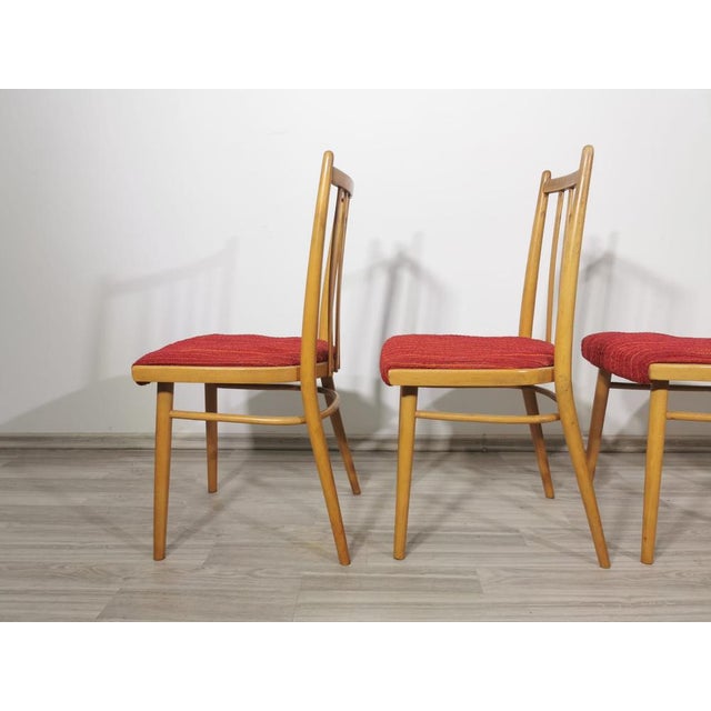 Dining Chairs attributed to Antonín Šuman for Ton, 1960s, Set of 4 For Sale - Image 17 of 18