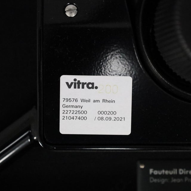 Swivel Executive Office Chair by Jean Prouvé for Vitra, 1951 For Sale - Image 12 of 13