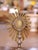 Silver 19th Century French Silvered Bronze Ostensoir Monstrance With Original Casing For Sale - Image 8 of 12