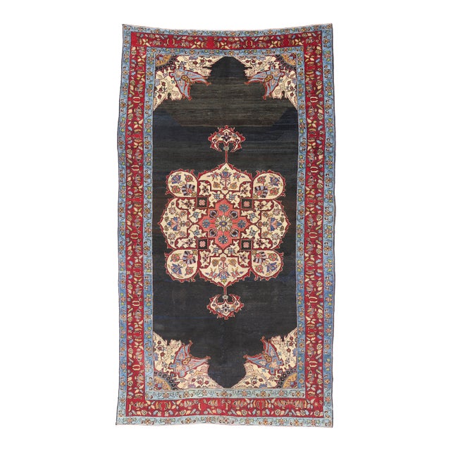 Antique Persian Tabriz Rug, 06'03 X 11'05 For Sale