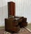 Brown Art Deco English Dressing Table in Walnut, 1930s For Sale - Image 8 of 18