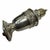 Metal Antique Gorham "Strasbourg" Solid Sterling Silver Salt & Pepper Shakers - Pair For Sale - Image 7 of 7