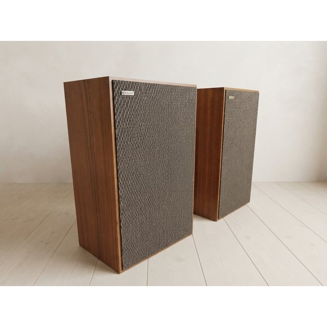 Rustic Ars 825 Hi-Fi Speakers from Tesla, 1960, Set of 2 For Sale - Image 3 of 13