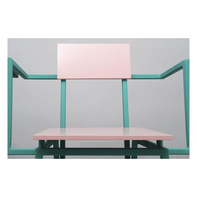 Not Yet Made - Made To Order Banco Pink Armchair by Clémence Seilles for Stromboli Design For Sale - Image 5 of 7