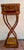 Brown Burnt Bamboo Scupltural Side Table For Sale - Image 8 of 9