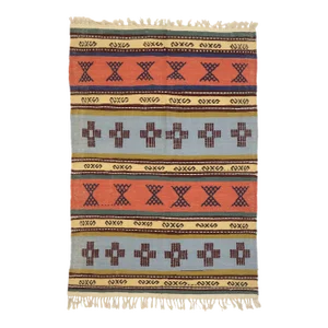 Late 20th Century Vintage Persian Kilim Rug, 03'10 X 05'07