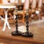 Decorate a mantel, dining table, buffet, or library shelf with this elegant pair of antique English candlesticks. Crafted...