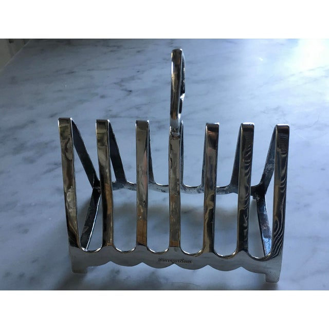 1930s Grosvenor House Mayfair London Hotel Silver Toast Rack Chairish