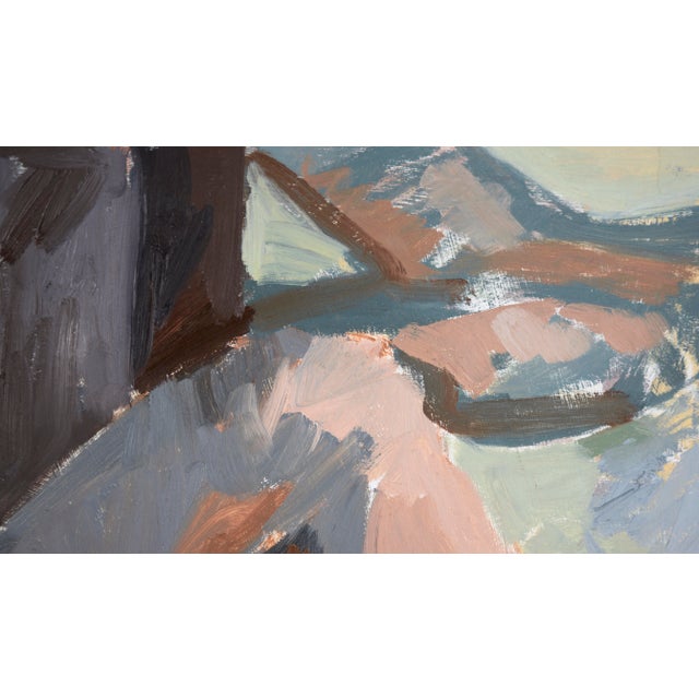 Two Reclining Figures - Bay Area Figurative School Abstract Expressionist by Heather Speck For Sale - Image 9 of 11