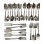 1936 Coronation Silver Plate Flatware by Oneida Community - Collection of 26 Pieces For Sale