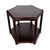 Wood Mid-Century Modern Danish Side Table in Dark Wood For Sale - Image 7 of 7
