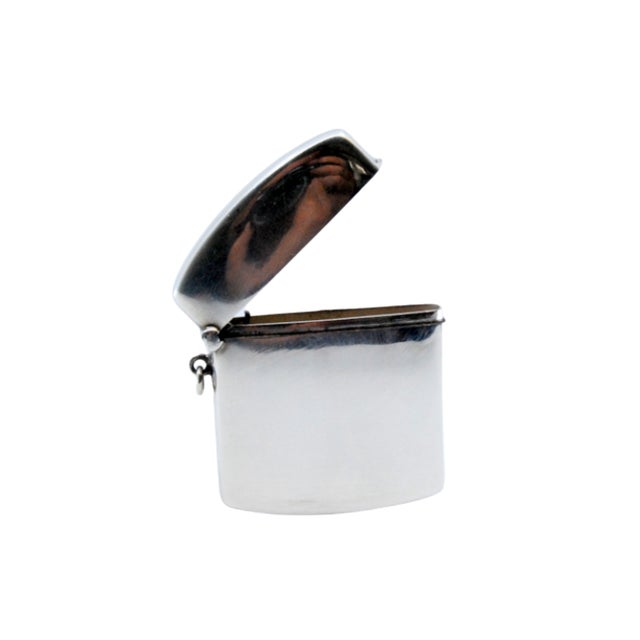 Square Silver Matchbox with Sandpaper Base For Sale - Image 11 of 11