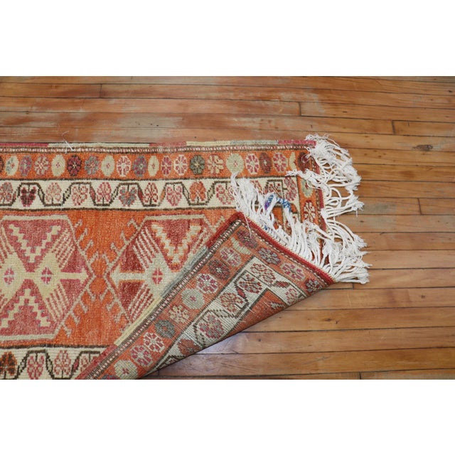 Vintage Orange Turkish Long Runner - 2'9" x 18'11" For Sale In New York - Image 6 of 8