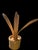 Sand Vintage Sculptural Woven Rattan Aloe Plant Basket | Organic Modern Decor For Sale - Image 8 of 9