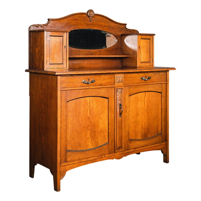 Art Nouveau Sideboard, Early 20th Century For Sale