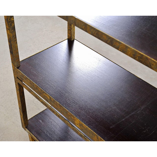 Pair of Oly Studio Gilt Iron 'Stella' Étagères Bookcase Shelves For Sale - Image 14 of 18