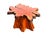Mid-Century Modern Beautiful Vintage Cypress Live Edge Tree Stump Center Coffee Table For Sale - Image 3 of 15