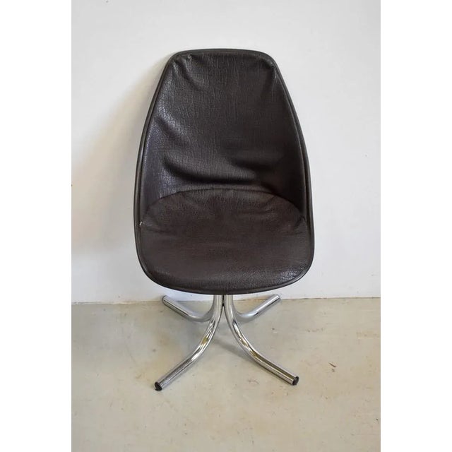 Metal Set of Vintage Desk Chairs For Sale - Image 7 of 18