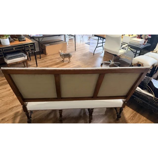 Antique White Sofa For Sale - Image 14 of 18