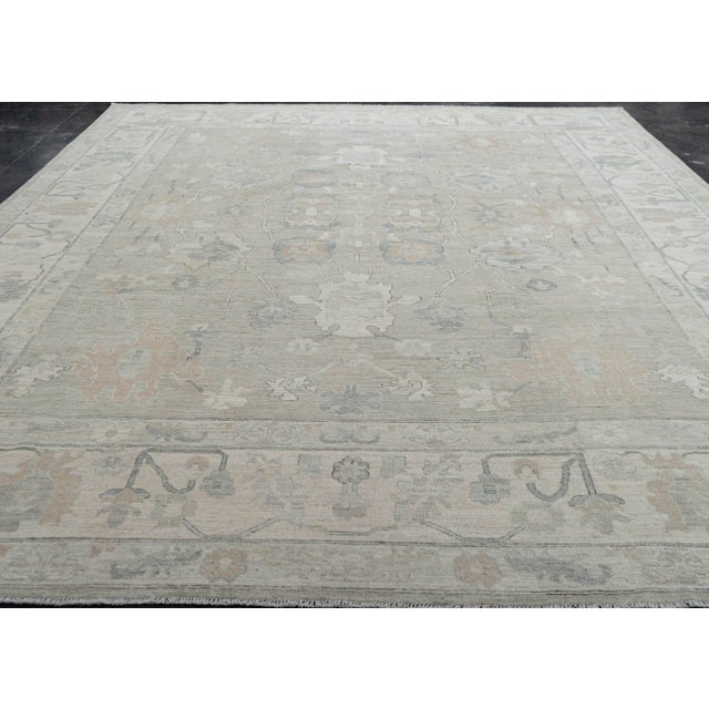 Oushak Rug 11'6" x 14'6" #23515 Explore a curated collection of hallway runners, wool rugs, and handmade masterpieces at ,...