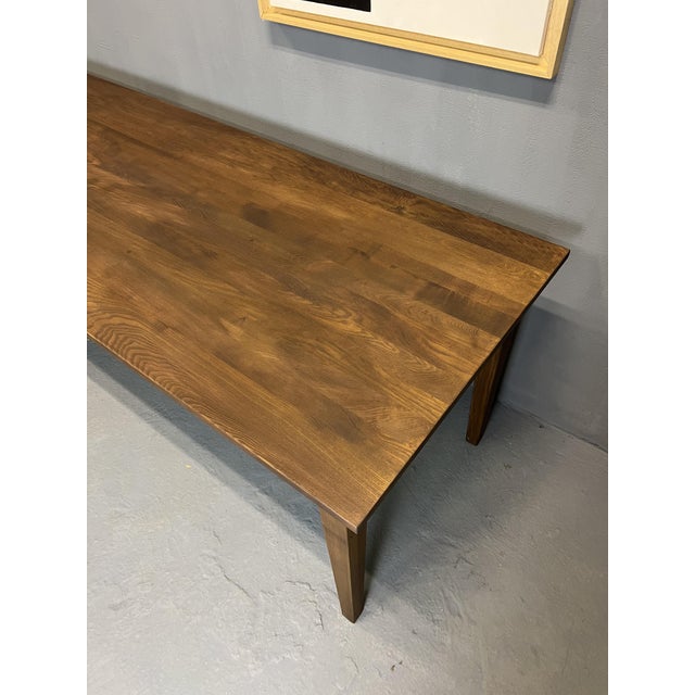 Big Farm Table in Ash with Zone Feet For Sale - Image 10 of 18