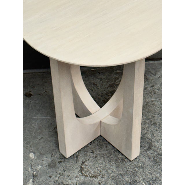 Mac International Wood Side Table For Sale - Image 9 of 12