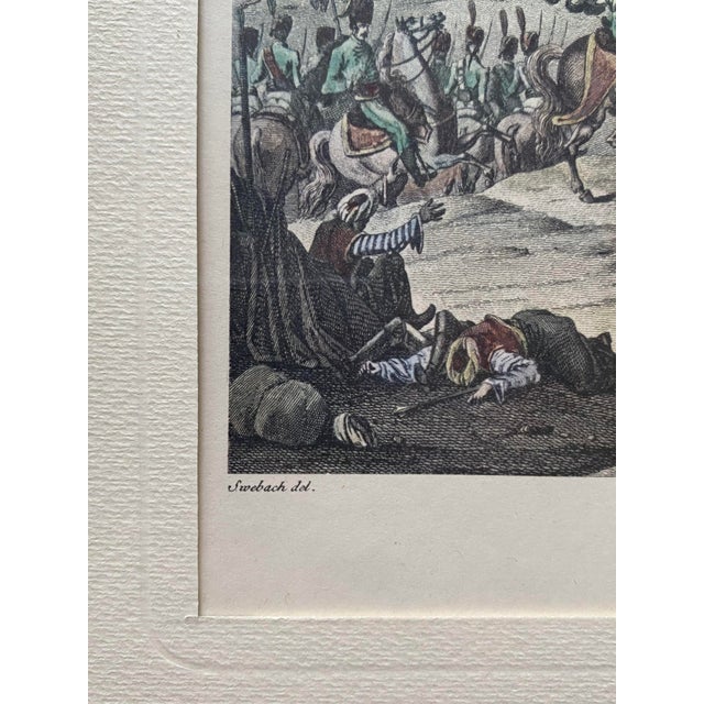 Dequévauviller After Swebach, Battle of Aboukir, 1800s, Engraving For Sale - Image 4 of 8