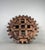 Large Japanese Wooden Cogwheel, 1920s For Sale - Image 4 of 17