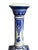 Hand-Painted Blue and White Candlestick by C. Tetteroo for Royal Delft, 1973 For Sale - Image 6 of 12