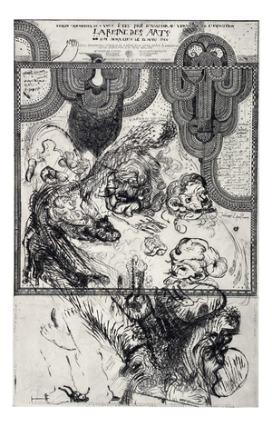 Johannes Gachnang, Antonius Höckelmann, Georg Baselitz, Hand-Signed Etching, 1966, Paper