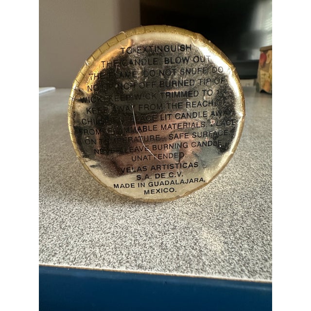 2010s Velas Artisticas Decorative Candle From the Italian Collection For Sale - Image 5 of 5