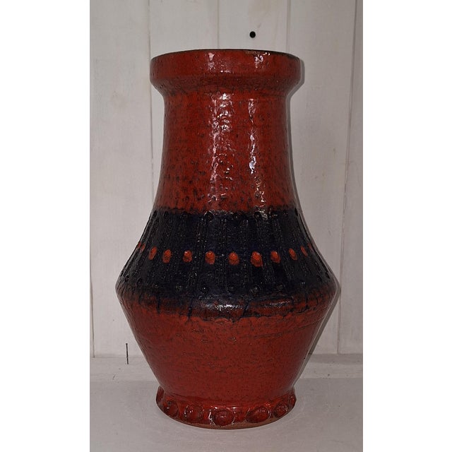 1970s Vintage Ceramic Vase, 1970s For Sale - Image 5 of 5