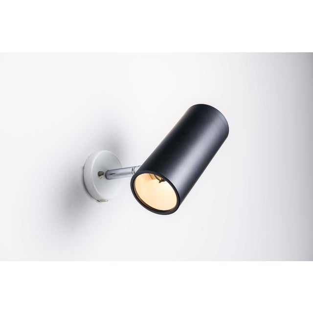 Black C1582 Adjustable Wall Lamps from Raak Amsterdam, 1960s, Set of 2 For Sale - Image 8 of 11
