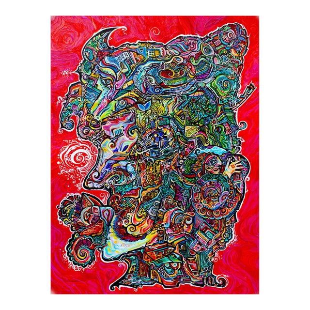 2024 Alexander Arshansky, Figurative Painting Titled, "Traveler" For Sale