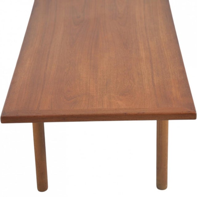 Wood AT12 Coffee Table in Teak from Hans Wegner, 1960s For Sale - Image 7 of 16