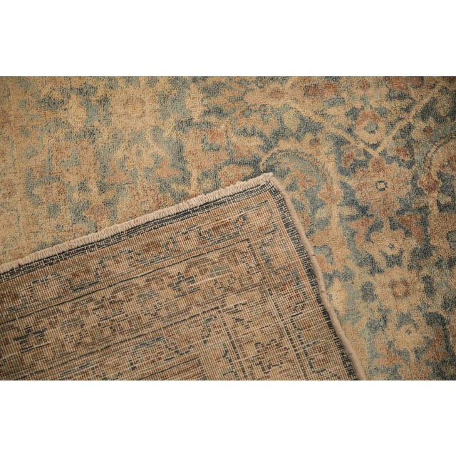 Vintage Tea Washed Tabriz Carpet - 9'10" x 17'8" For Sale - Image 10 of 13