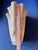 Jozefina Krosno Handkerchief Vase Art Glass 13.75"h X 9.25"w Marble Vintage Brown For Sale - Image 4 of 8