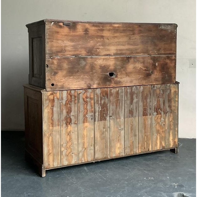 18th Century Vintage Boho Hand Crafted 18th Century Cabinet For Sale - Image 5 of 12